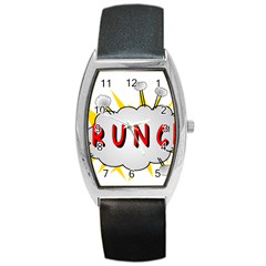 Comic-noise-paleness-explosion Barrel Style Metal Watch by 99art