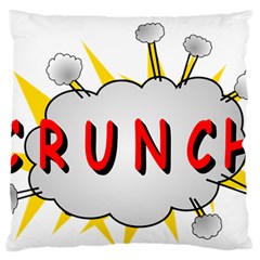 Comic-noise-paleness-explosion Large Cushion Case (one Side) by 99art