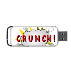 Comic-noise-paleness-explosion Portable Usb Flash (one Side) by 99art