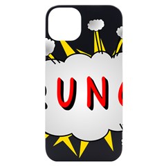 Comic-noise-paleness-explosion Iphone 14 Plus Black Uv Print Case by 99art