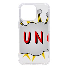 Comic-noise-paleness-explosion Iphone 13 Pro Tpu Uv Print Case by 99art