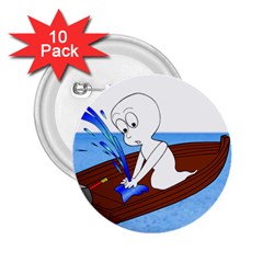 Spirit-boat-funny-comic-graphic 2 25  Buttons (10 Pack)  by 99art