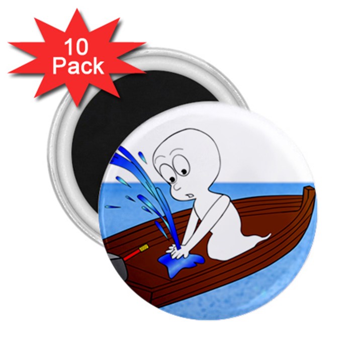 Spirit-boat-funny-comic-graphic 2.25  Magnets (10 pack) 