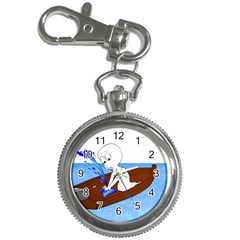 Spirit-boat-funny-comic-graphic Key Chain Watches by 99art