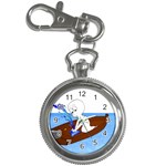 Spirit-boat-funny-comic-graphic Key Chain Watches Front