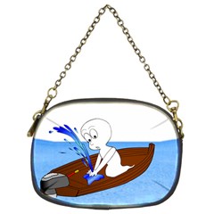 Spirit-boat-funny-comic-graphic Chain Purse (two Sides) by 99art