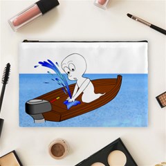 Spirit-boat-funny-comic-graphic Cosmetic Bag (large) by 99art