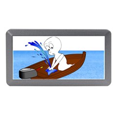 Spirit-boat-funny-comic-graphic Memory Card Reader (mini) by 99art