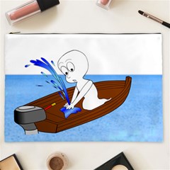 Spirit-boat-funny-comic-graphic Cosmetic Bag (xxl) by 99art