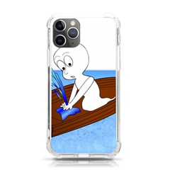 Spirit-boat-funny-comic-graphic Iphone 11 Pro 5 8 Inch Tpu Uv Print Case by 99art