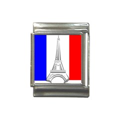 Eiffel-tower-france-flag-tower- Italian Charm (13mm) by 99art