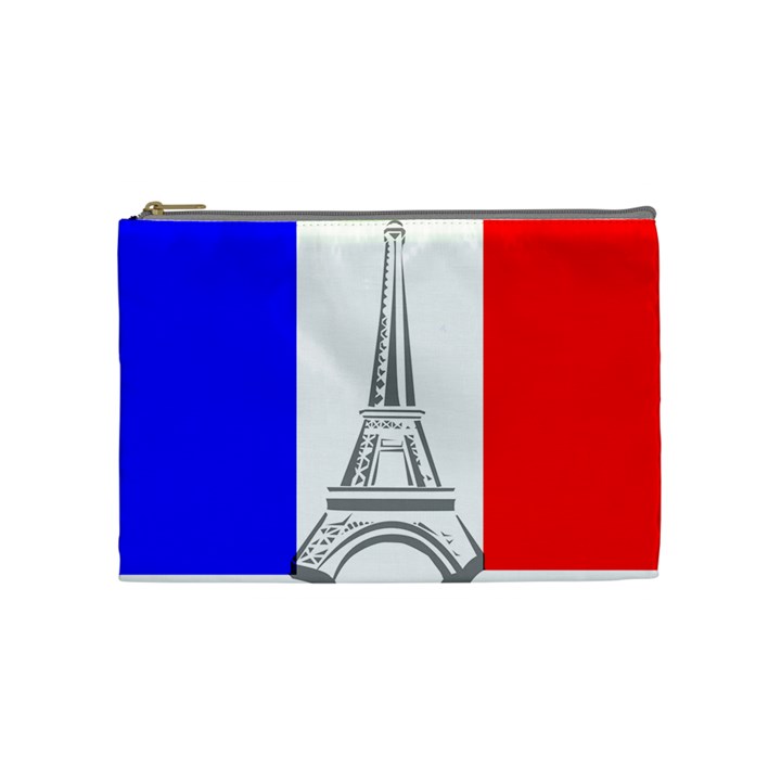 Eiffel-tower-france-flag-tower- Cosmetic Bag (Medium)