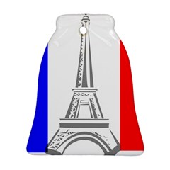 Eiffel-tower-france-flag-tower- Bell Ornament (two Sides) by 99art