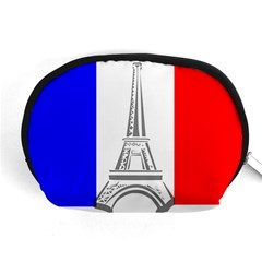 Eiffel-tower-france-flag-tower- Accessory Pouch (medium) by 99art