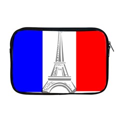 Eiffel-tower-france-flag-tower- Apple Macbook Pro 17  Zipper Case by 99art