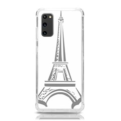 Eiffel-tower-france-flag-tower- Samsung Galaxy S20 6 2 Inch Tpu Uv Case by 99art