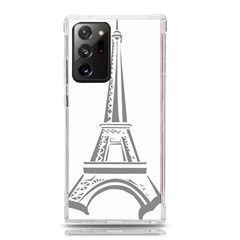 Eiffel-tower-france-flag-tower- Samsung Galaxy Note 20 Ultra Tpu Uv Case by 99art