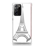 Eiffel-tower-france-flag-tower- Samsung Galaxy Note 20 Ultra TPU UV Case Front