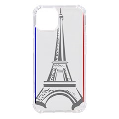 Eiffel-tower-france-flag-tower- Iphone 14 Tpu Uv Print Case by 99art