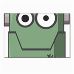 Cartoon-cute-frankenstein-halloween Postcard 4 x 6  (Pkg of 10) Front