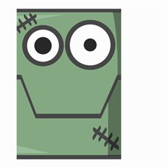 Cartoon-cute-frankenstein-halloween Small Garden Flag (two Sides) by 99art