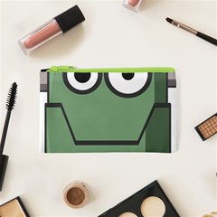 Cartoon-cute-frankenstein-halloween Cosmetic Bag (xs) by 99art