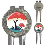 Tree-art-trunk-artwork-cartoon 3-in-1 Golf Divots Front