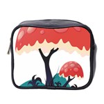 Tree-art-trunk-artwork-cartoon Mini Toiletries Bag (Two Sides) Front