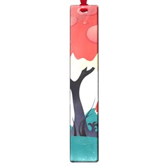 Tree-art-trunk-artwork-cartoon Large Book Marks by 99art