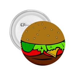 Hamburger-cheeseburger-fast-food 2 25  Buttons by 99art