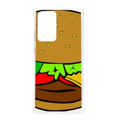 Hamburger-cheeseburger-fast-food Samsung Galaxy Note 20 Ultra Tpu Uv Case by 99art