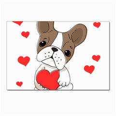 Animation-dog-cute-animate-comic Postcards 5  X 7  (pkg Of 10)