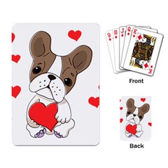 Animation-dog-cute-animate-comic Playing Cards Single Design (rectangle) by 99art