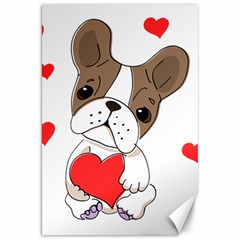 Animation-dog-cute-animate-comic Canvas 20  X 30  by 99art