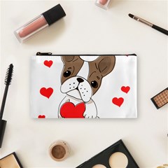 Animation-dog-cute-animate-comic Cosmetic Bag (small) by 99art