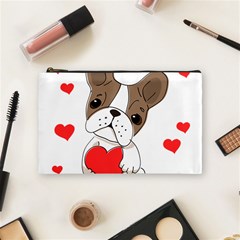 Animation-dog-cute-animate-comic Cosmetic Bag (medium) by 99art