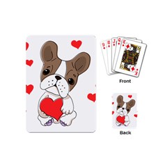 Animation-dog-cute-animate-comic Playing Cards Single Design (mini) by 99art