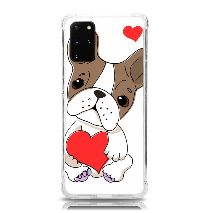 Animation-dog-cute-animate-comic Samsung Galaxy S20Plus 6.7 Inch TPU UV Case