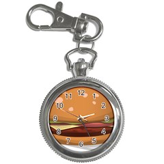 Hamburger-cheeseburger-burger-lunch Key Chain Watches by 99art