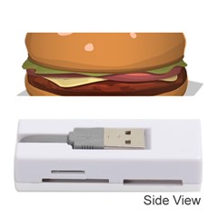 Hamburger-cheeseburger-burger-lunch Memory Card Reader (stick) by 99art