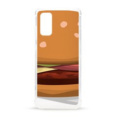 Hamburger-cheeseburger-burger-lunch Samsung Galaxy S20 6 2 Inch Tpu Uv Case by 99art