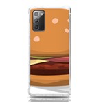 Hamburger-cheeseburger-burger-lunch Samsung Galaxy Note 20 TPU UV Case Front