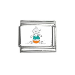 Baby-cute-child-birth-happy Italian Charm (9mm)