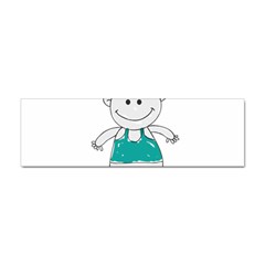 Baby-cute-child-birth-happy Sticker (bumper) by 99art