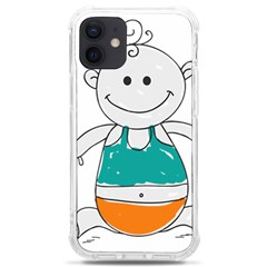 Baby-cute-child-birth-happy Iphone 12 Mini Tpu Uv Print Case	 by 99art