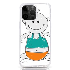 Baby-cute-child-birth-happy Iphone 14 Pro Max Tpu Uv Print Case by 99art