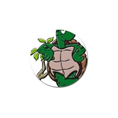 Amphibian-animal-cartoon-reptile Golf Ball Marker (4 Pack) by 99art