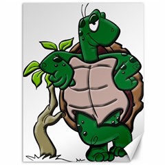 Amphibian-animal-cartoon-reptile Canvas 36  X 48  by 99art