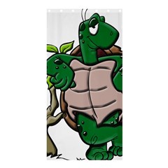 Amphibian-animal-cartoon-reptile Shower Curtain 36  X 72  (stall)  by 99art