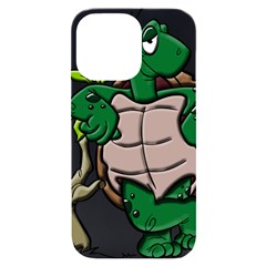 Amphibian-animal-cartoon-reptile Iphone 14 Pro Max Black Uv Print Case by 99art